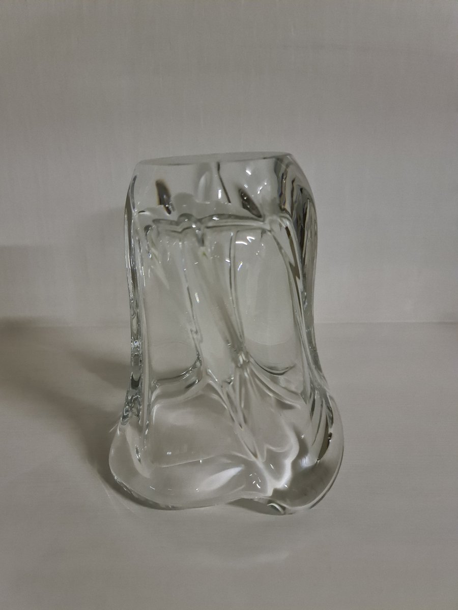 Crystal Vase by Jean Daum for Daum France, 1960s for sale at Pamono