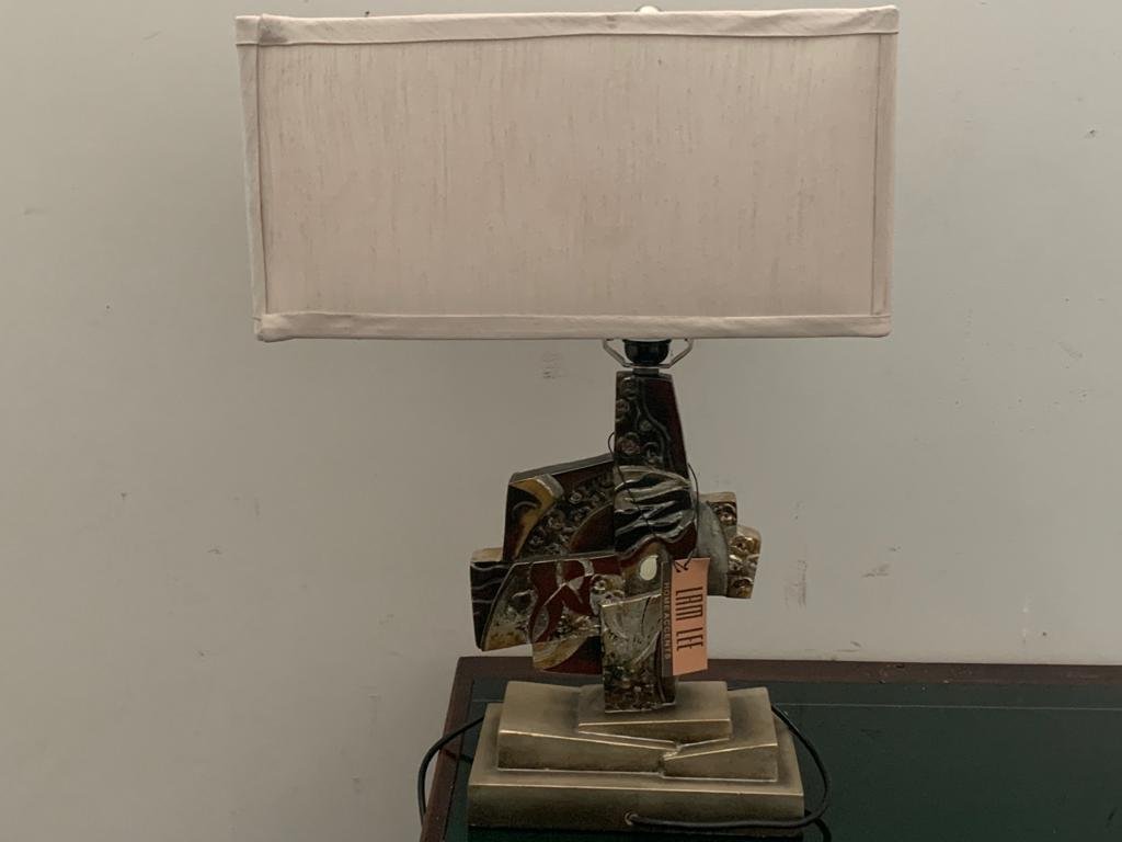 Table Lamp by Leeazanne for Lam Lee Group, 1990s for sale at Pamono