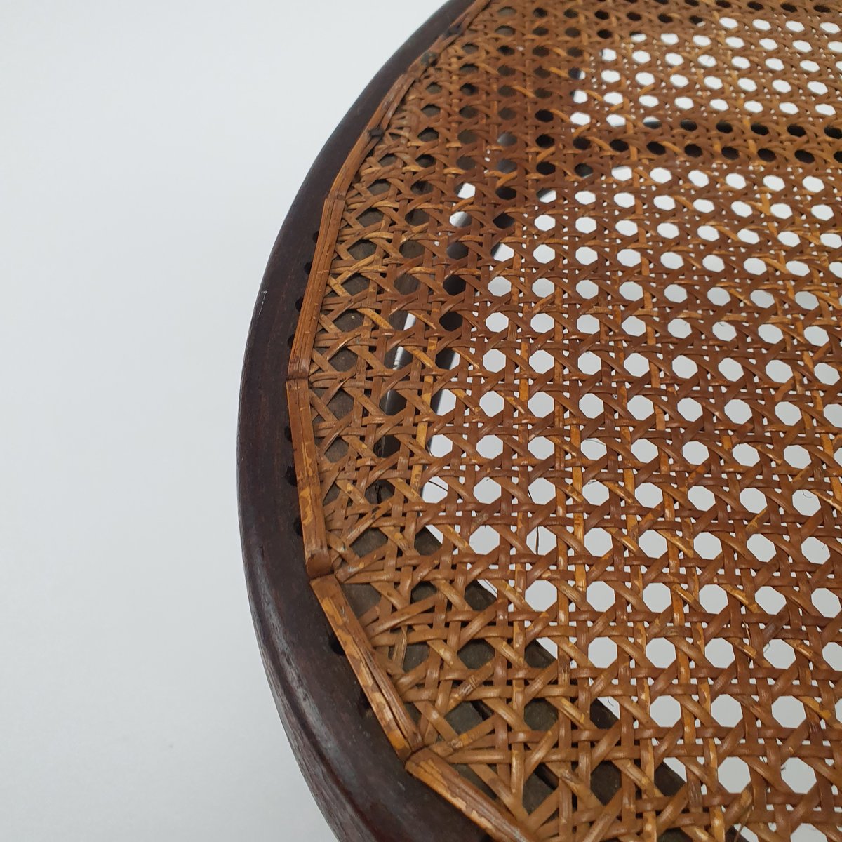 Antique Bentwood and Cane Nursing Chair from Jacob & Josef Kohn for