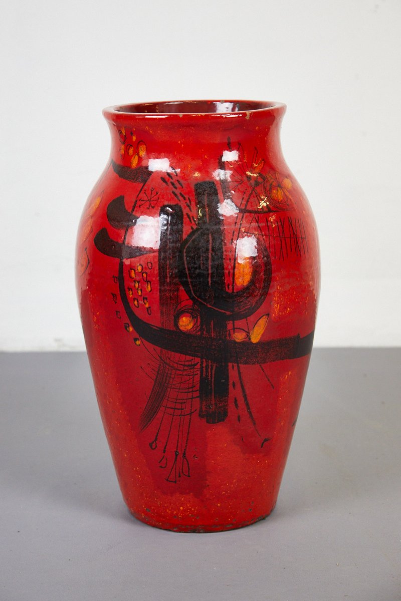 ceramic umbrella holder on Ceramic Umbrella Holder By Victor Cerrato 1950s For Sale At Pamono