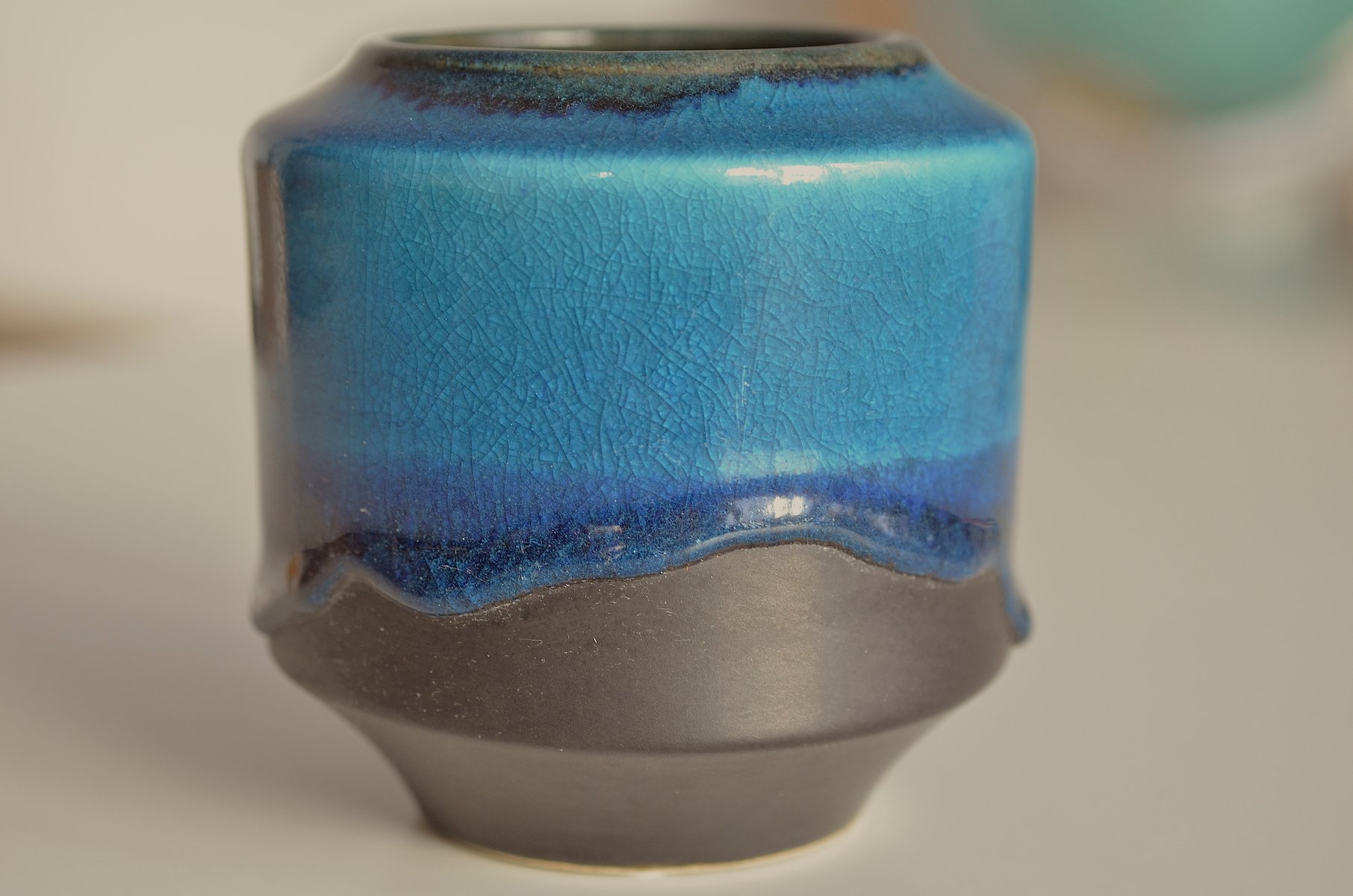 Keramikvase von Jan Bontjes van Beek, 1960er bei Pamono kaufen