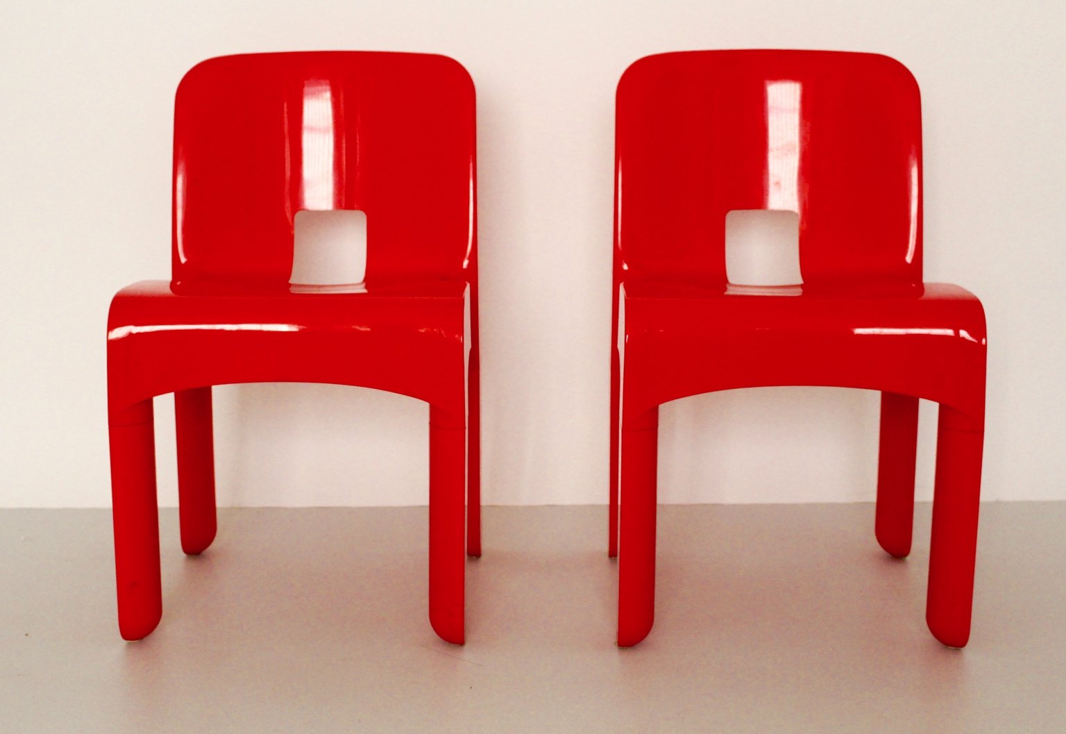 Chaises Universale Modèle 4860 en Plastique par Joe Colombo pour