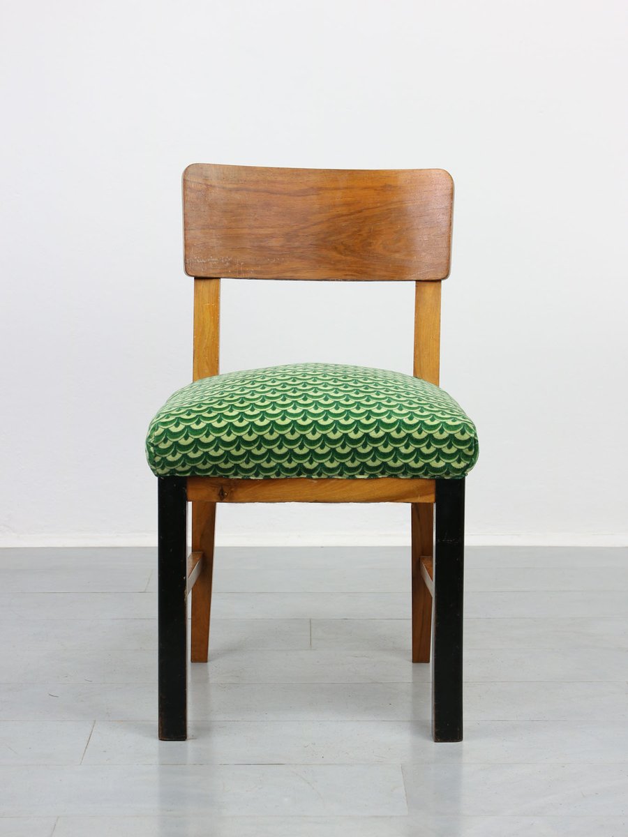 Vintage Art Deco Esszimmerstühle, 2er Set bei Pamono kaufen