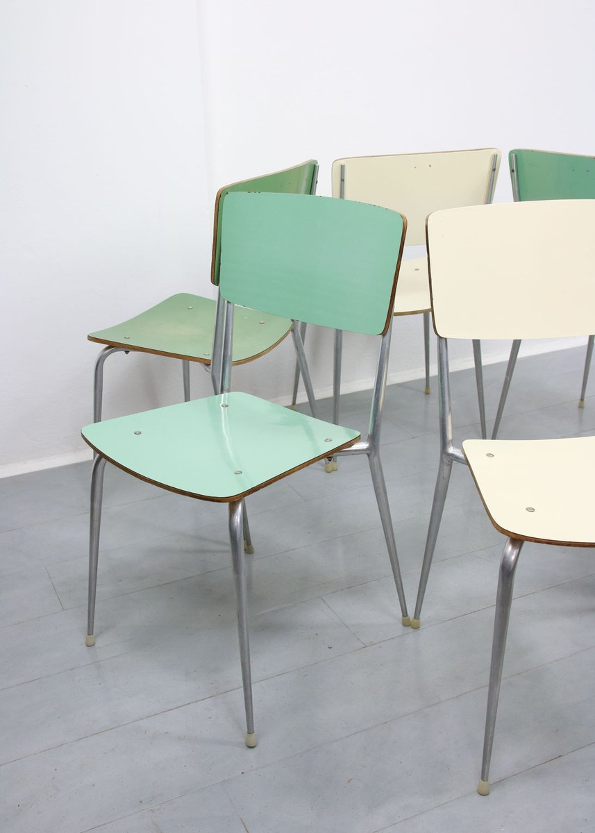 Mid-Century Esszimmerstühle, 6er Set bei Pamono kaufen