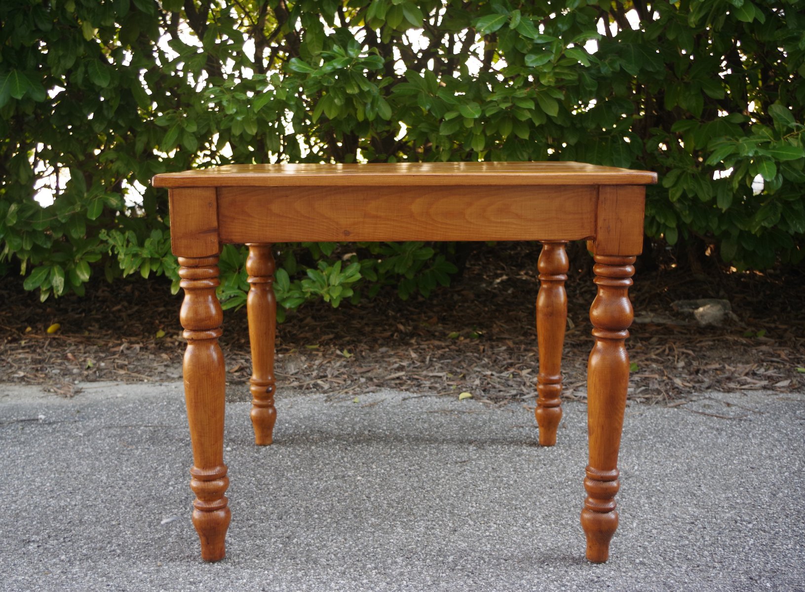 Square Spruce Dining Table, 1950s for sale at Pamono