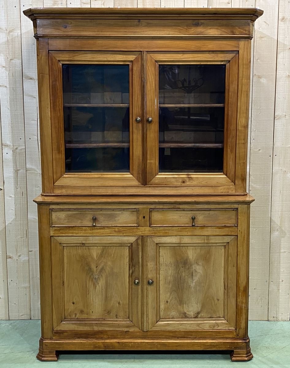 19th Century Louis Philippe Style Cherry Wood Buffet For Sale At Pamono