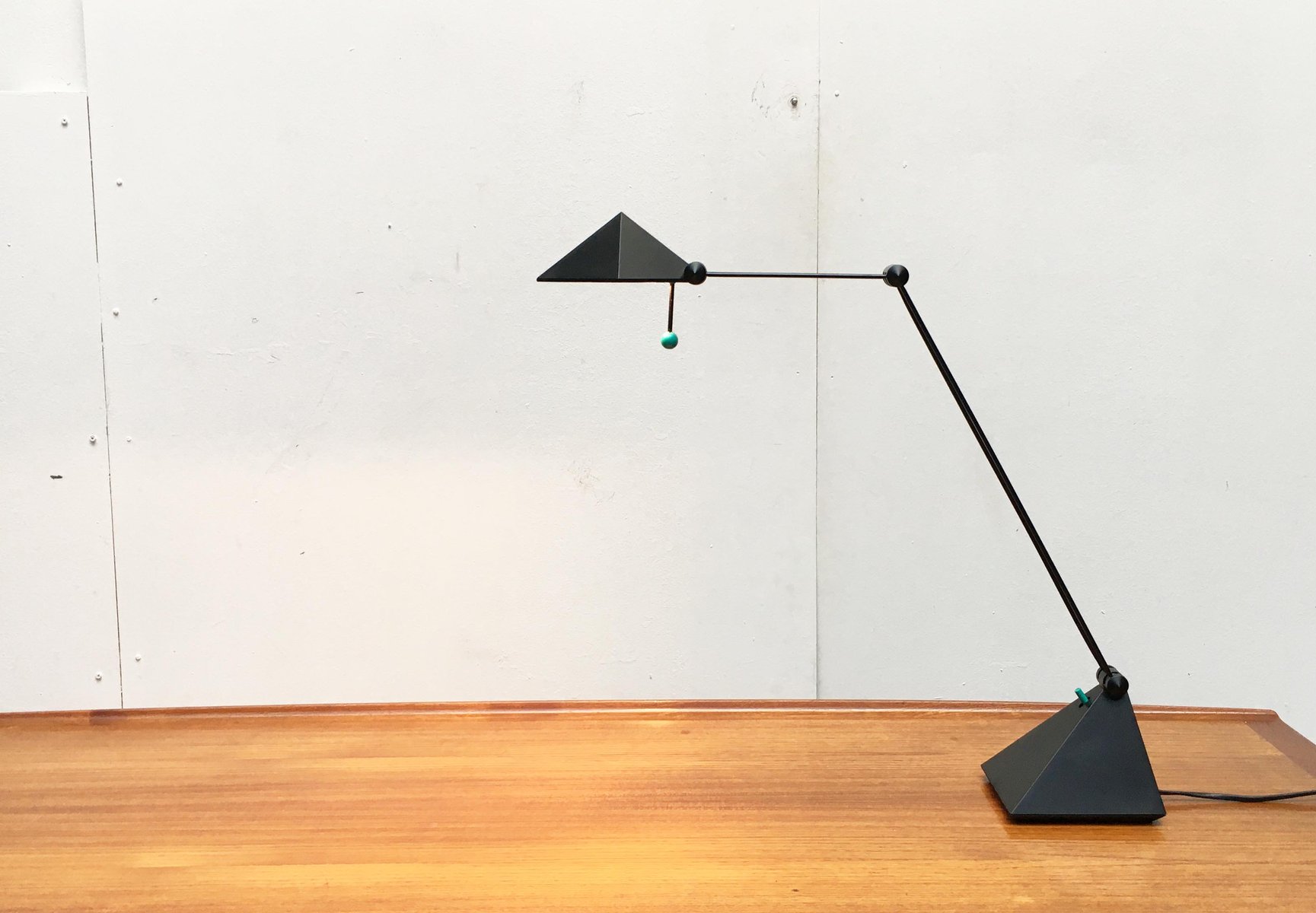 Vintage German Postmodern Table Lamp by Lungean + Pellmann for