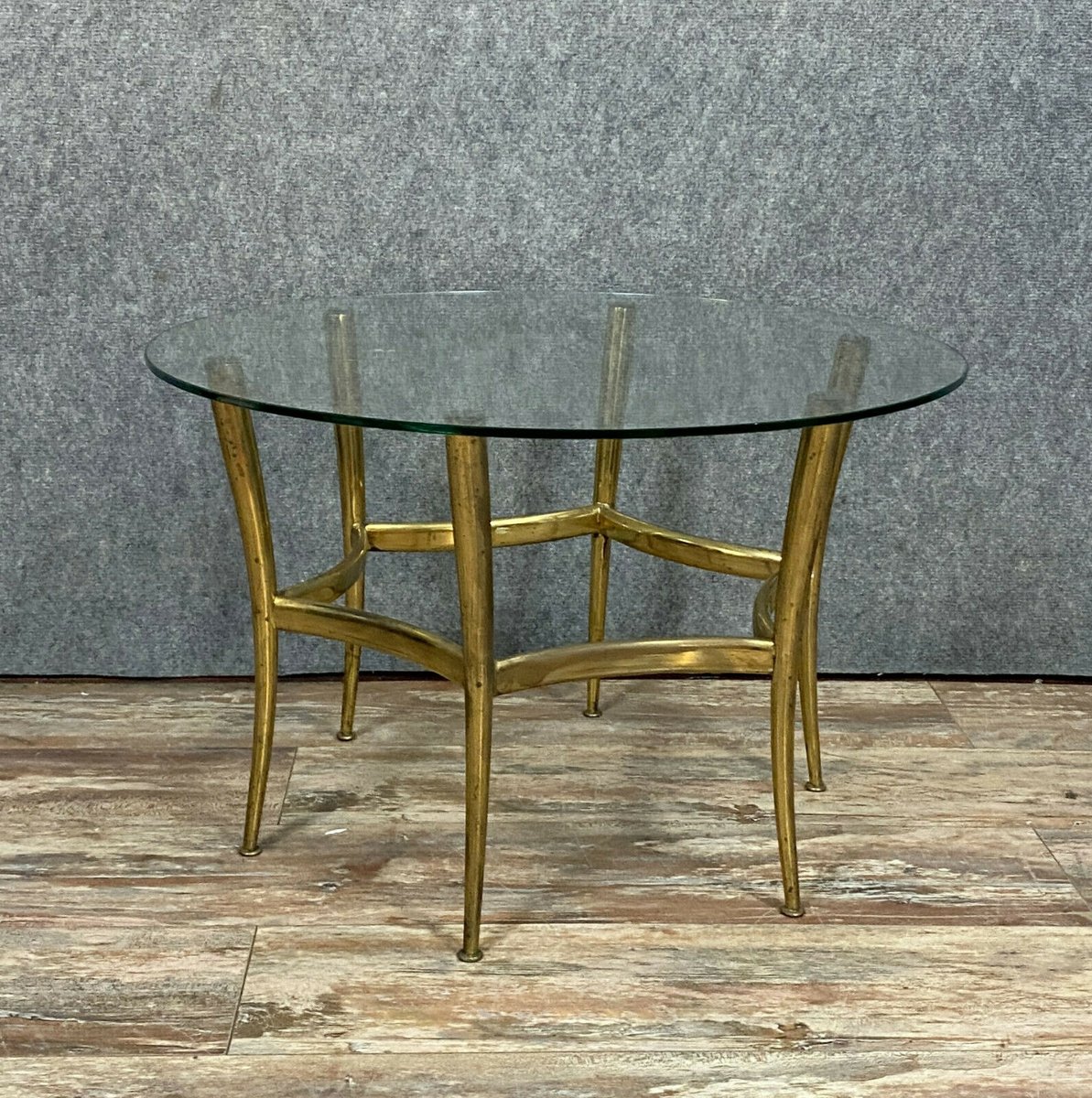 Italian Gilt Bronze Coffee Table
