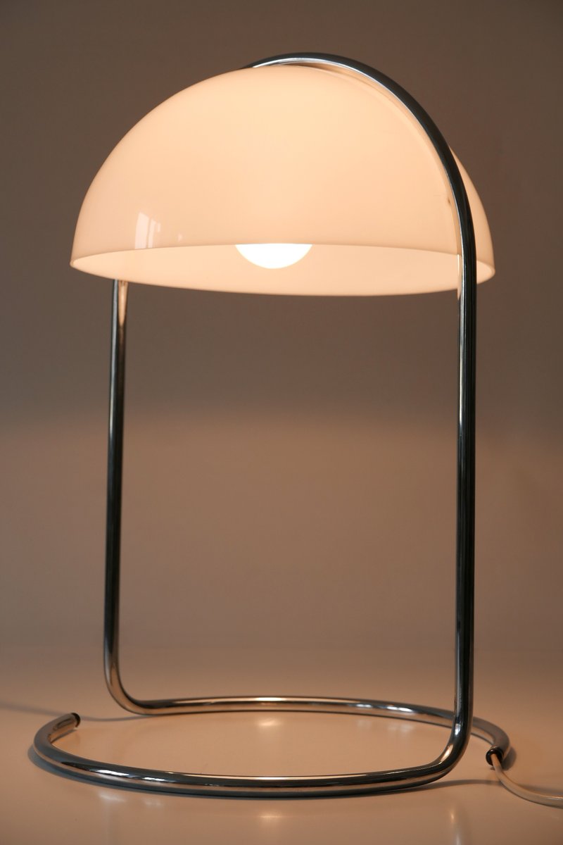 Extremely Rare /& Articulated Mid Century Modern FABIO LENCI Bedside Lamp Made by Harvey Guzzini Table Light 1970s