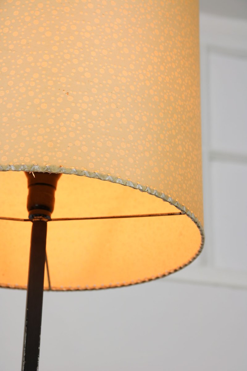 Floor Lamp & Coffee Table Set, 1950s, Set of 2 for sale at Pamono