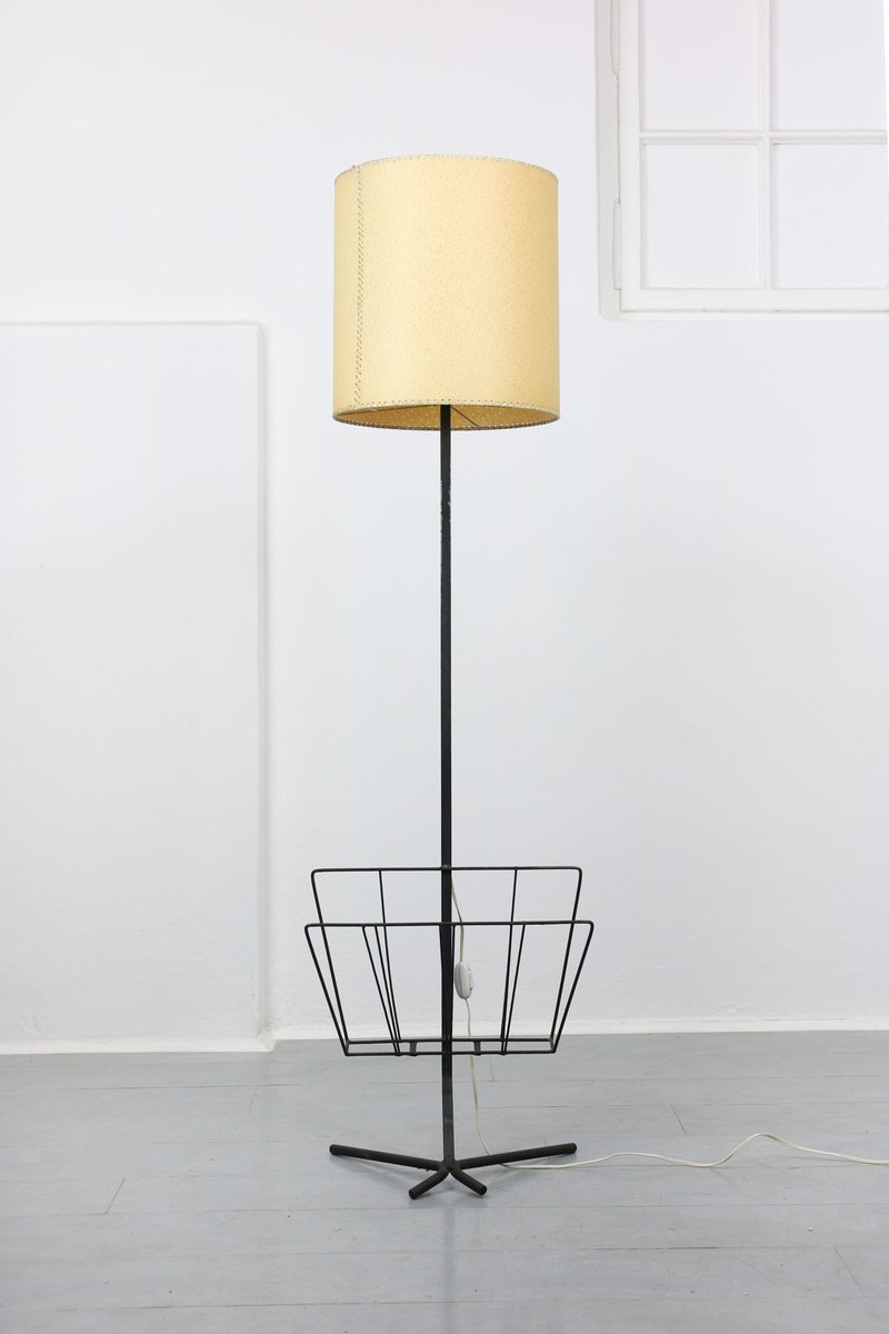 Floor Lamp & Coffee Table Set, 1950s, Set of 2 for sale at Pamono