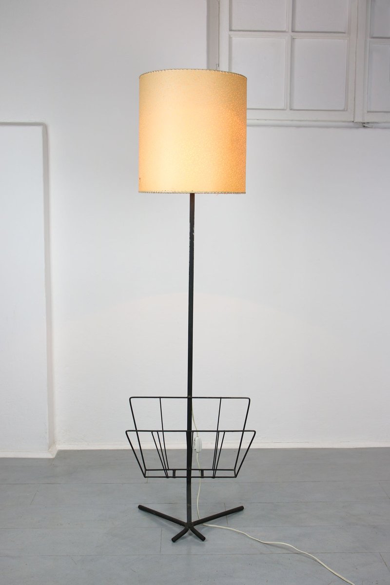 Floor Lamp & Coffee Table Set, 1950s, Set of 2 for sale at Pamono