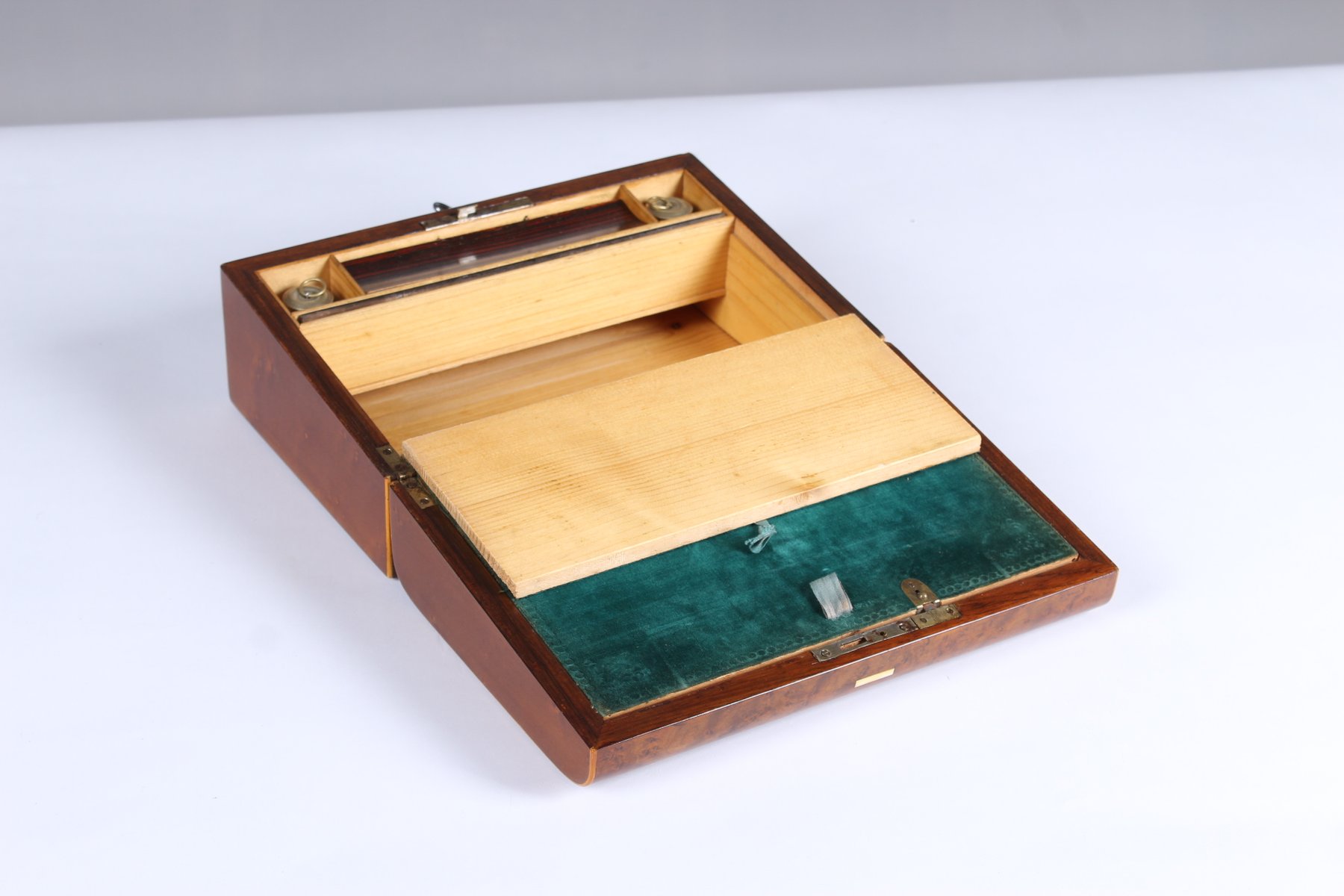 Antiker Reise Sekretär, 1860er bei Pamono kaufen