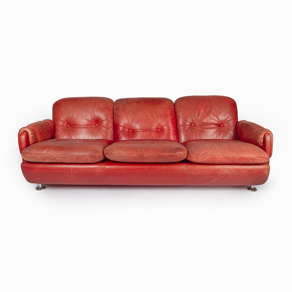 Sofá de cuero en venta en Pamono