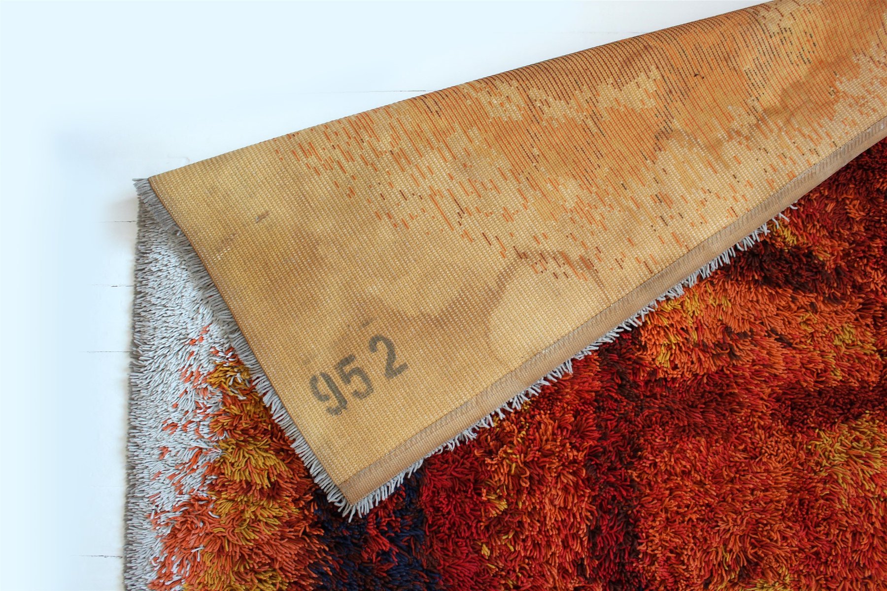Long Pile Rug from Welur Kietrz, 1970s for sale at Pamono