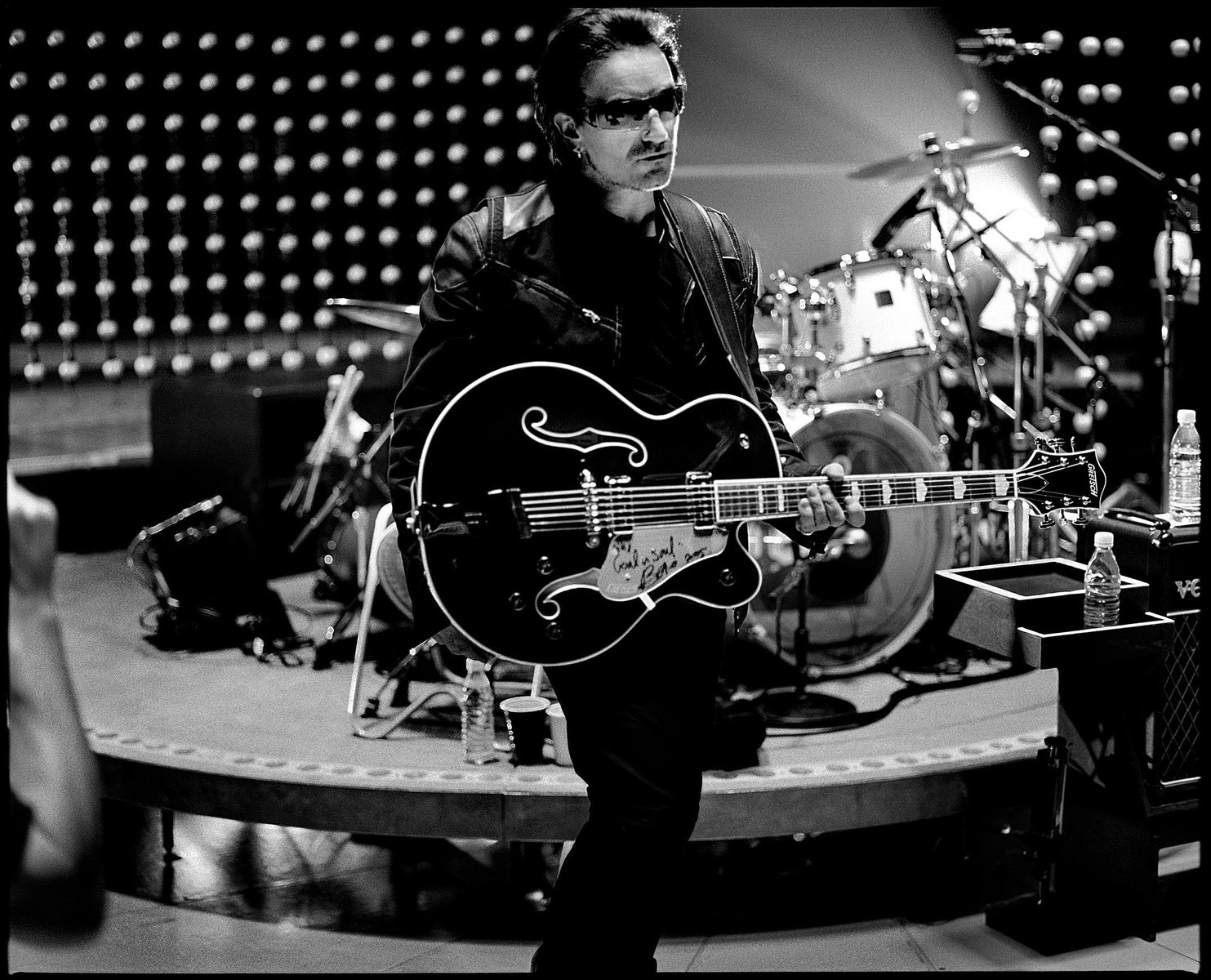 Portrait Of Bono U2 Signierter Limitierter Oversize Druck 2005 Bei Pamono Kaufen
