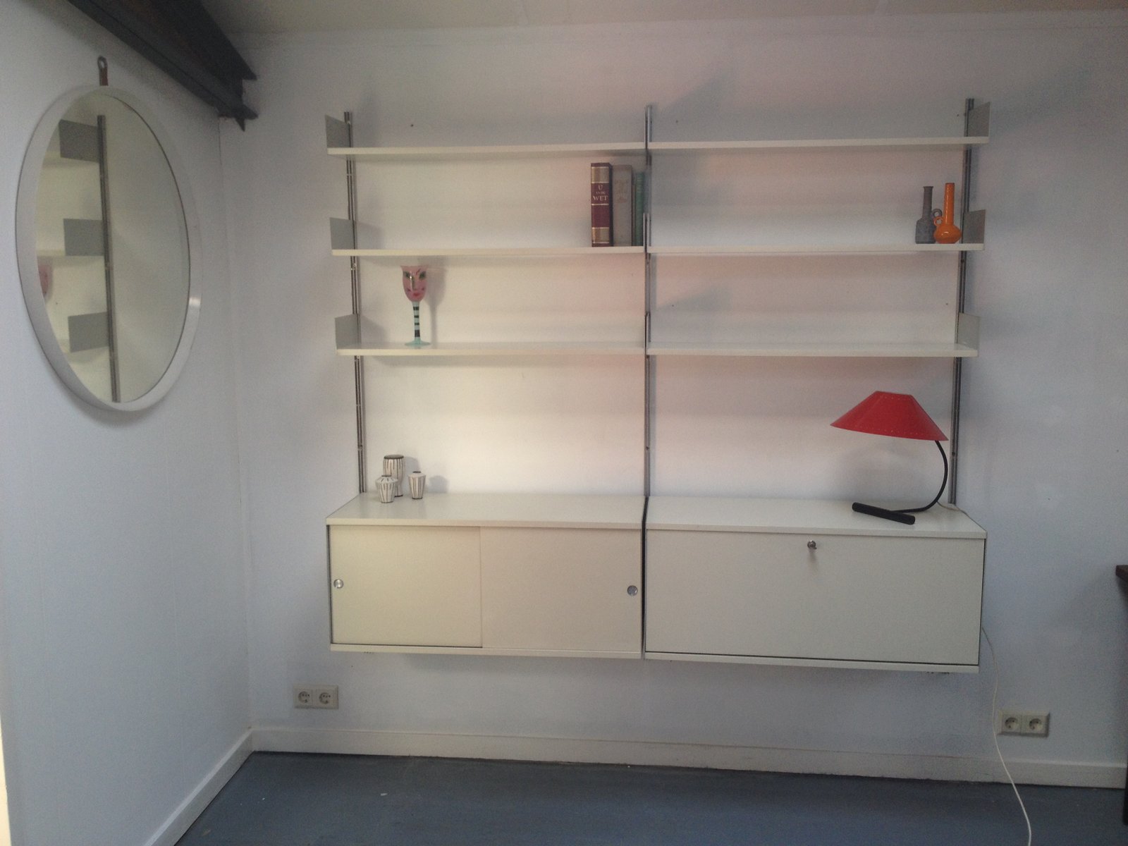 German 606 Modular Shelving System by Dieter Rams for Vitsoe, 1960s for