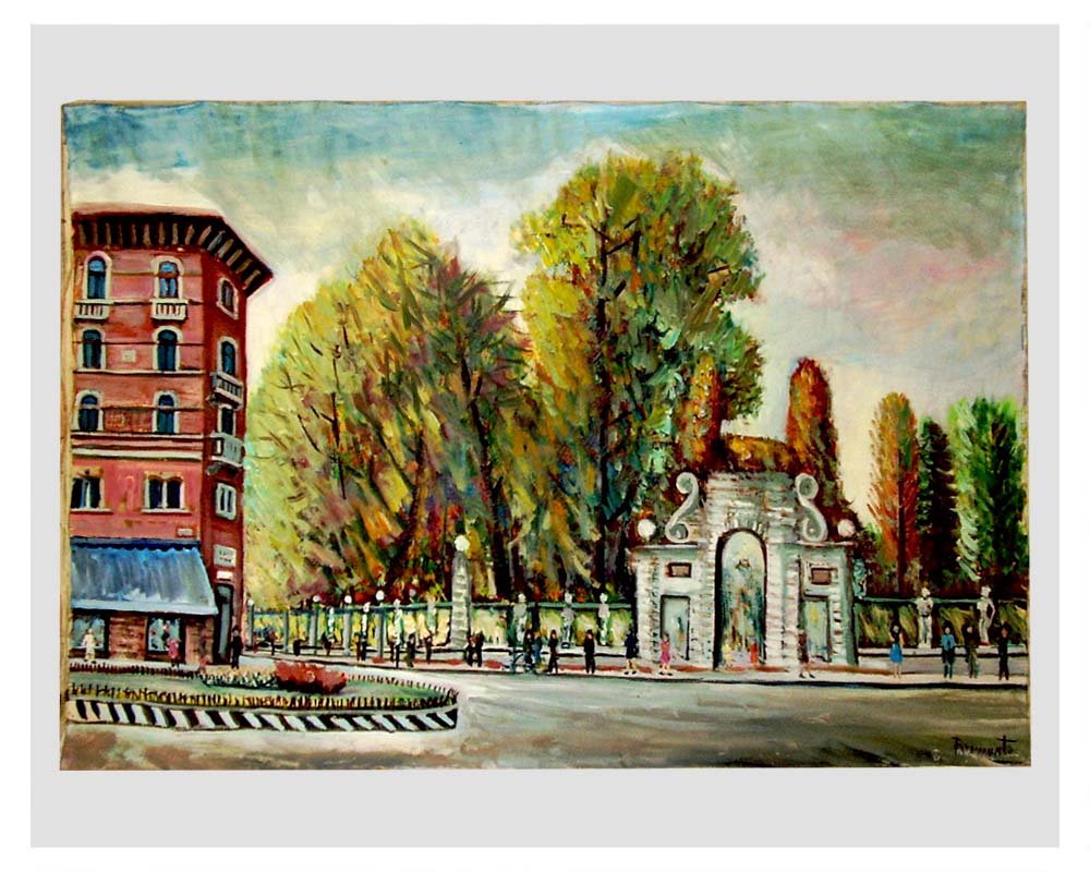 panel canvas bramante onofrio vicenza 1950s for sale at pamono