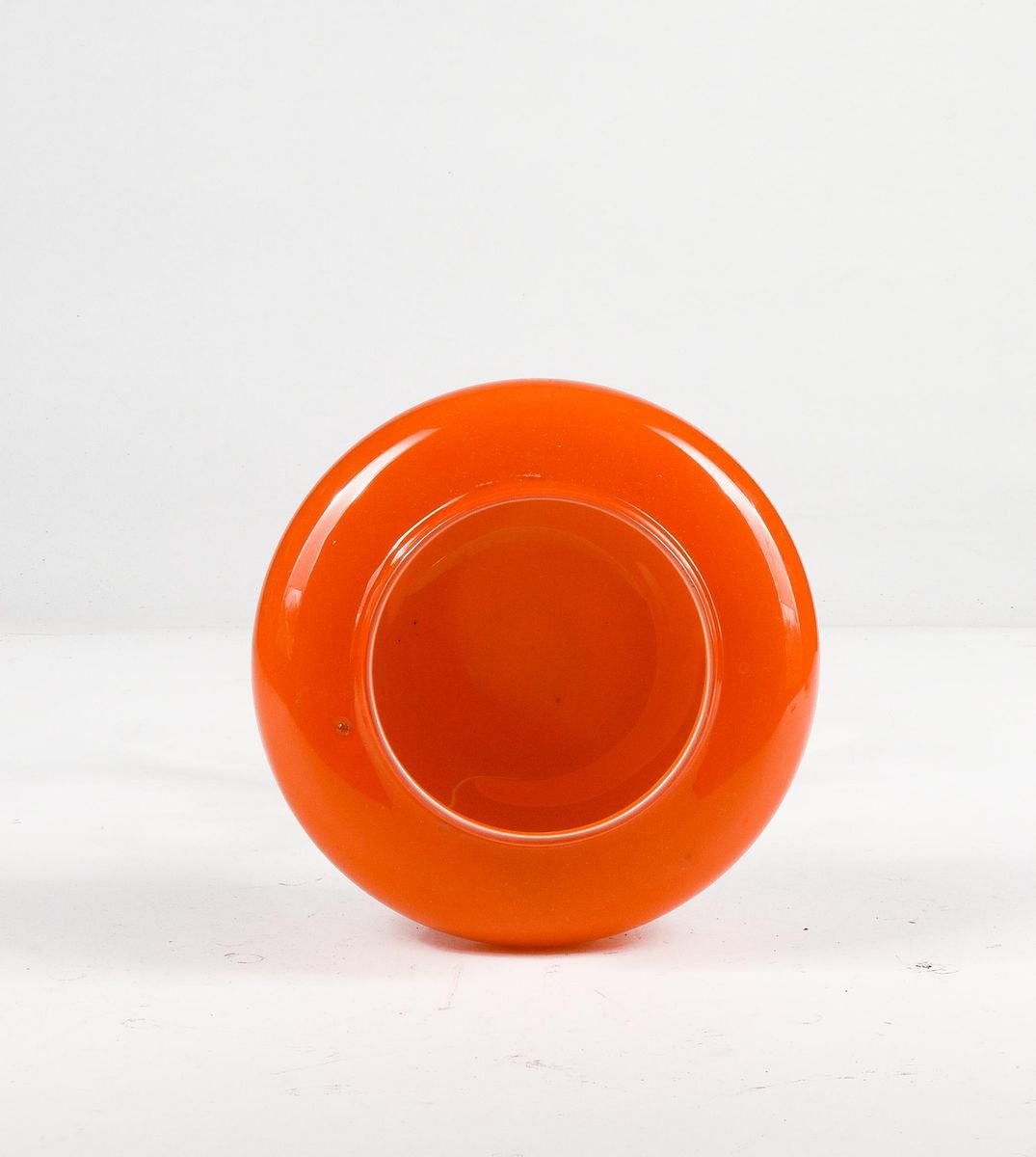 Orange Murano Glass Vase, 1950s for sale at Pamono