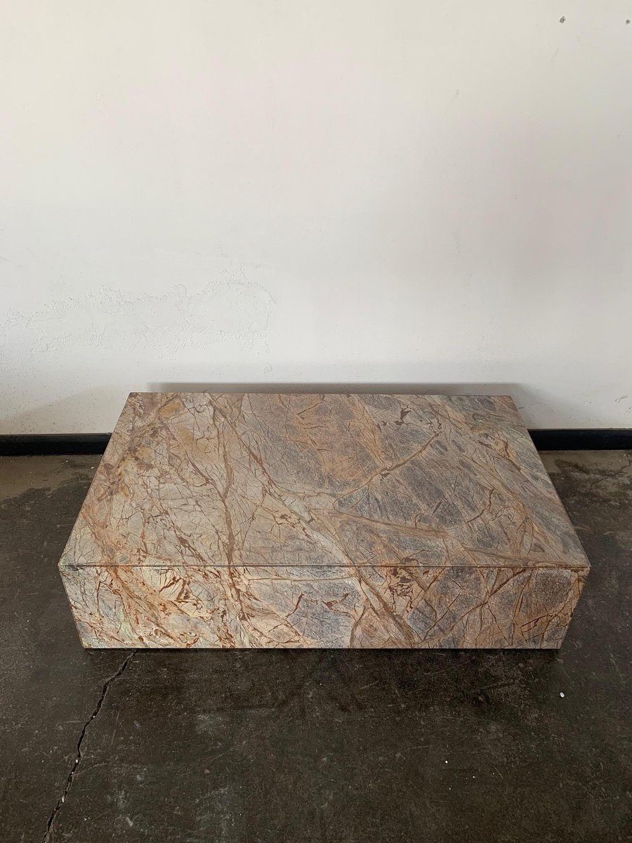 Vintage Italian Marble Coffee Table for sale at Pamono