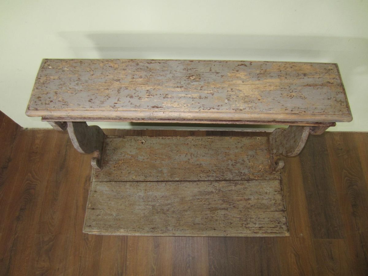 Antique Church Kneeler Pew for sale at Pamono