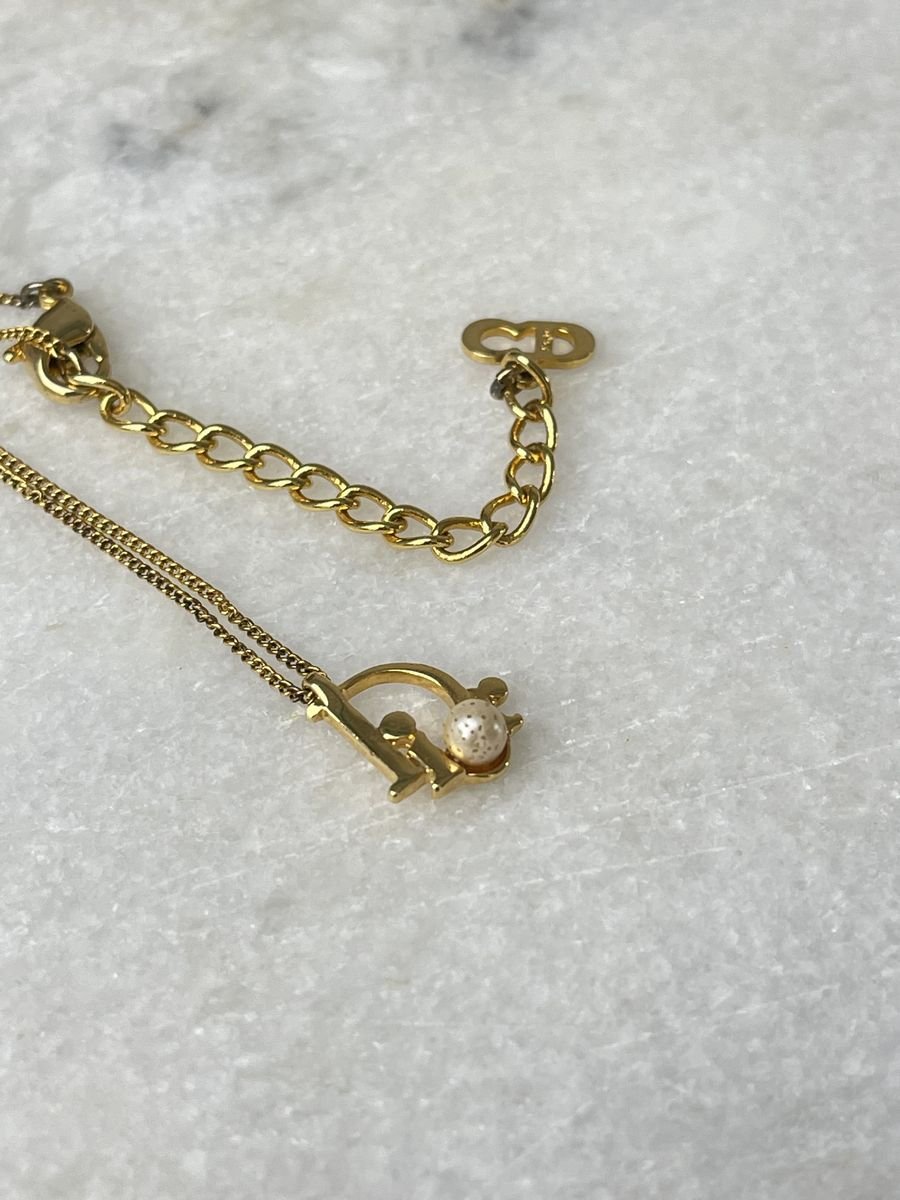vintage christian dior necklace