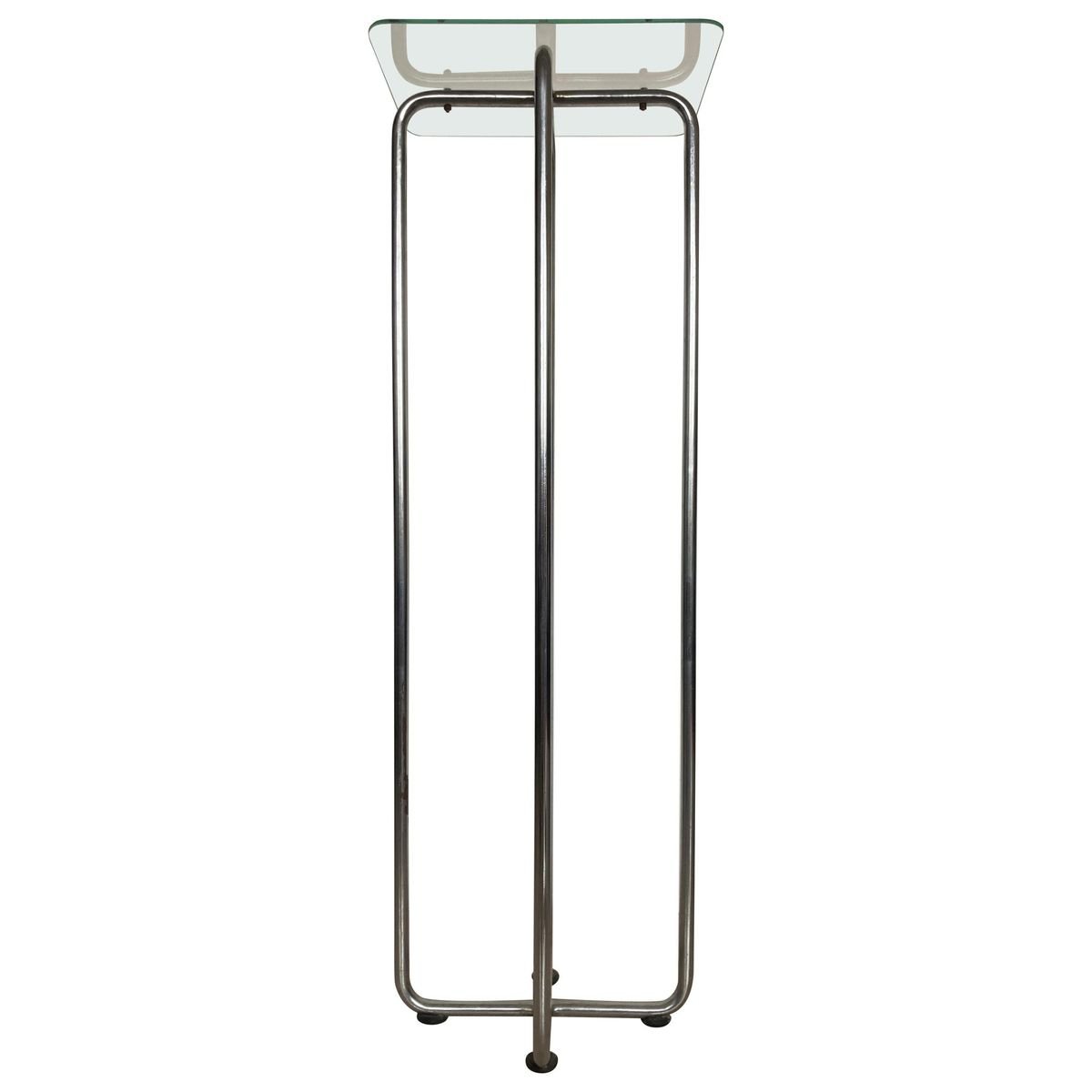 Bauhaus Tubular Steel Chrome And Glass Stand 1930s For Sale At Pamono Bauhaus Tubular Steel Chrome And Glass Stand 1930s For Sale At Pamono