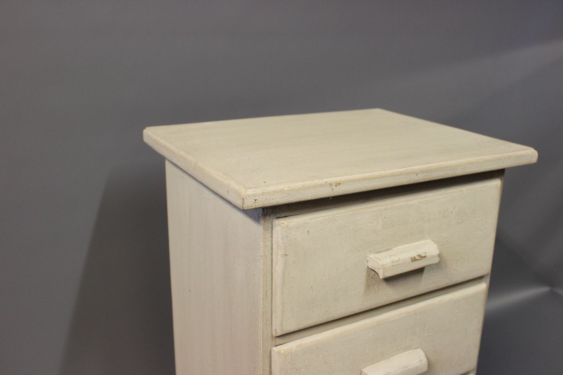 Grey Painted Children's Chest of Drawers, 1880s for sale at Pamono