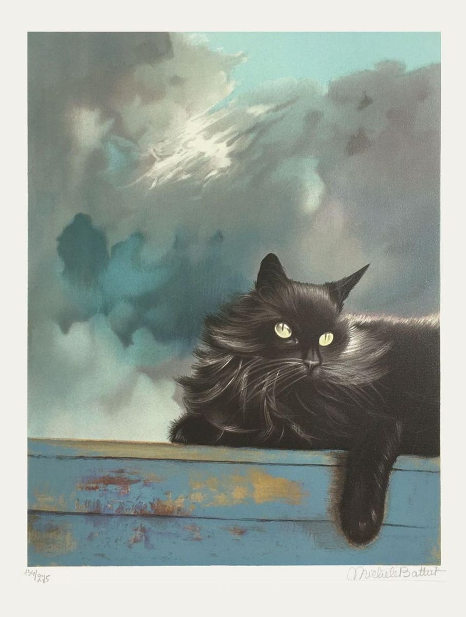 Le Chat Gris By Michele Battut For Sale At Pamono Le Chat Gris By Michele Battut For Sale At Pamono