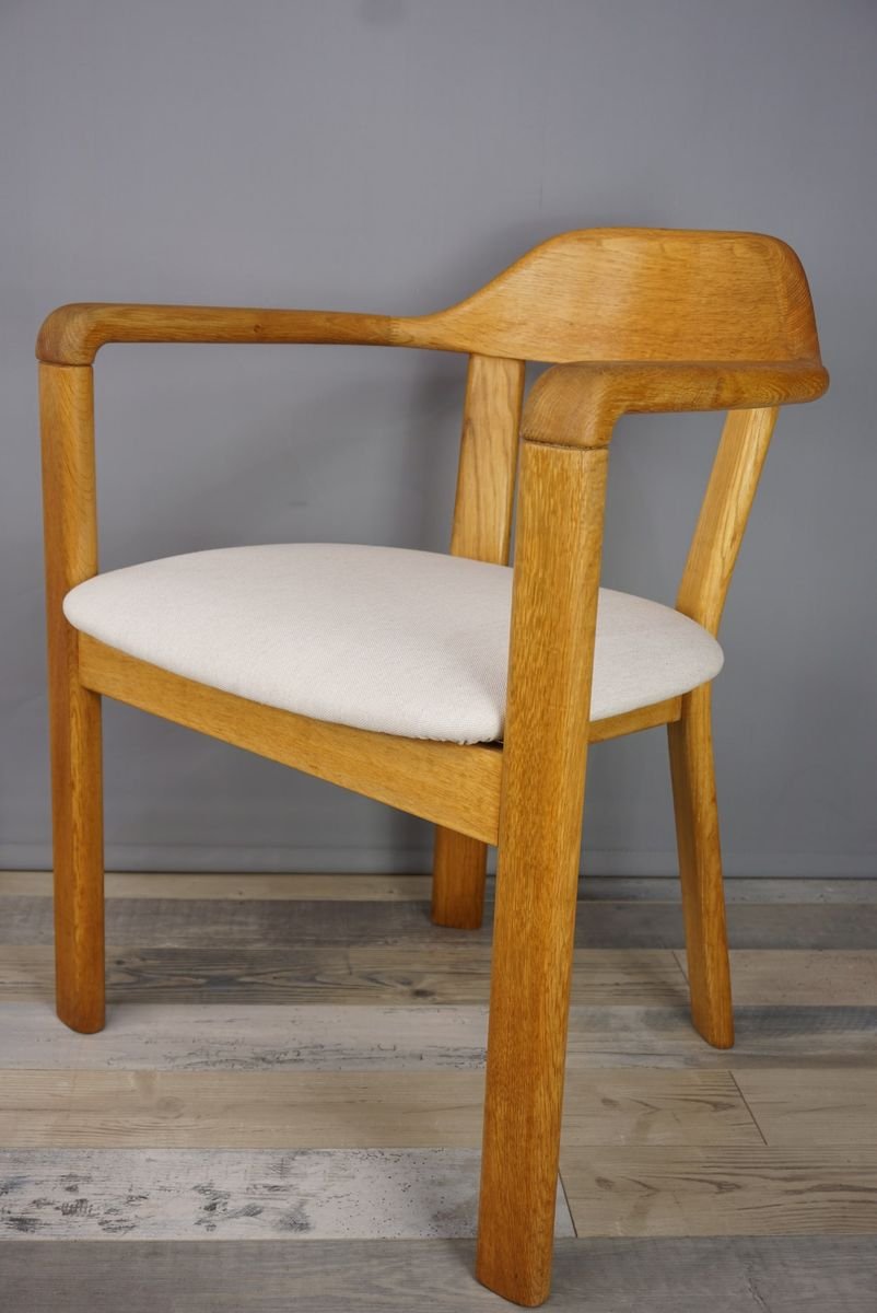 Oak Dining Chairs, Set of 4 for sale at Pamono