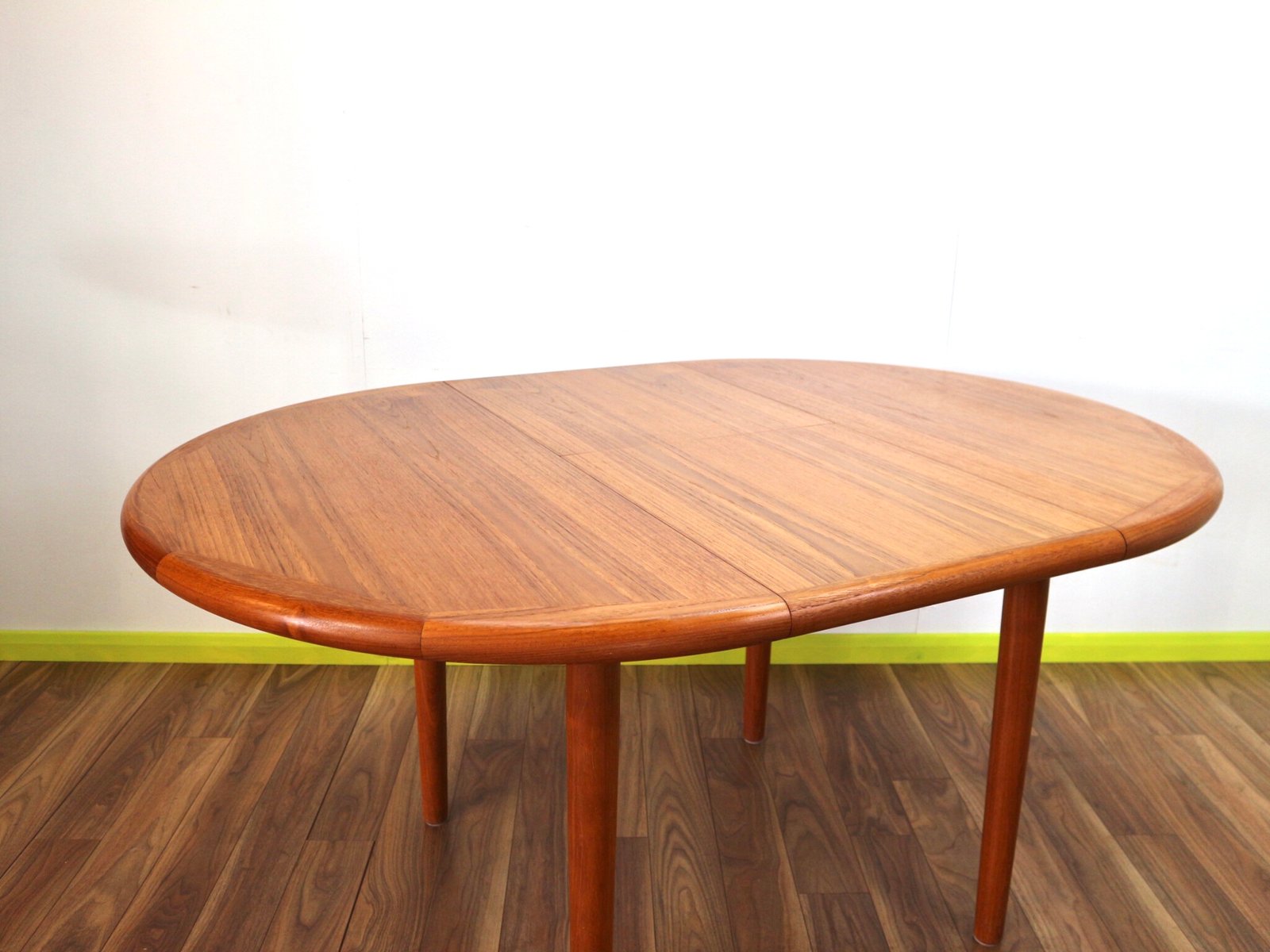 MidCentury Danish Teak Dining Set from Benny Linden, Set of 7 for sale at Pamono