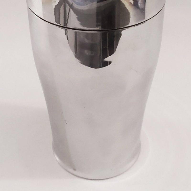 Italian Stainless Steel Alfra Cocktail Shaker by Carlo Alessi, 1960s