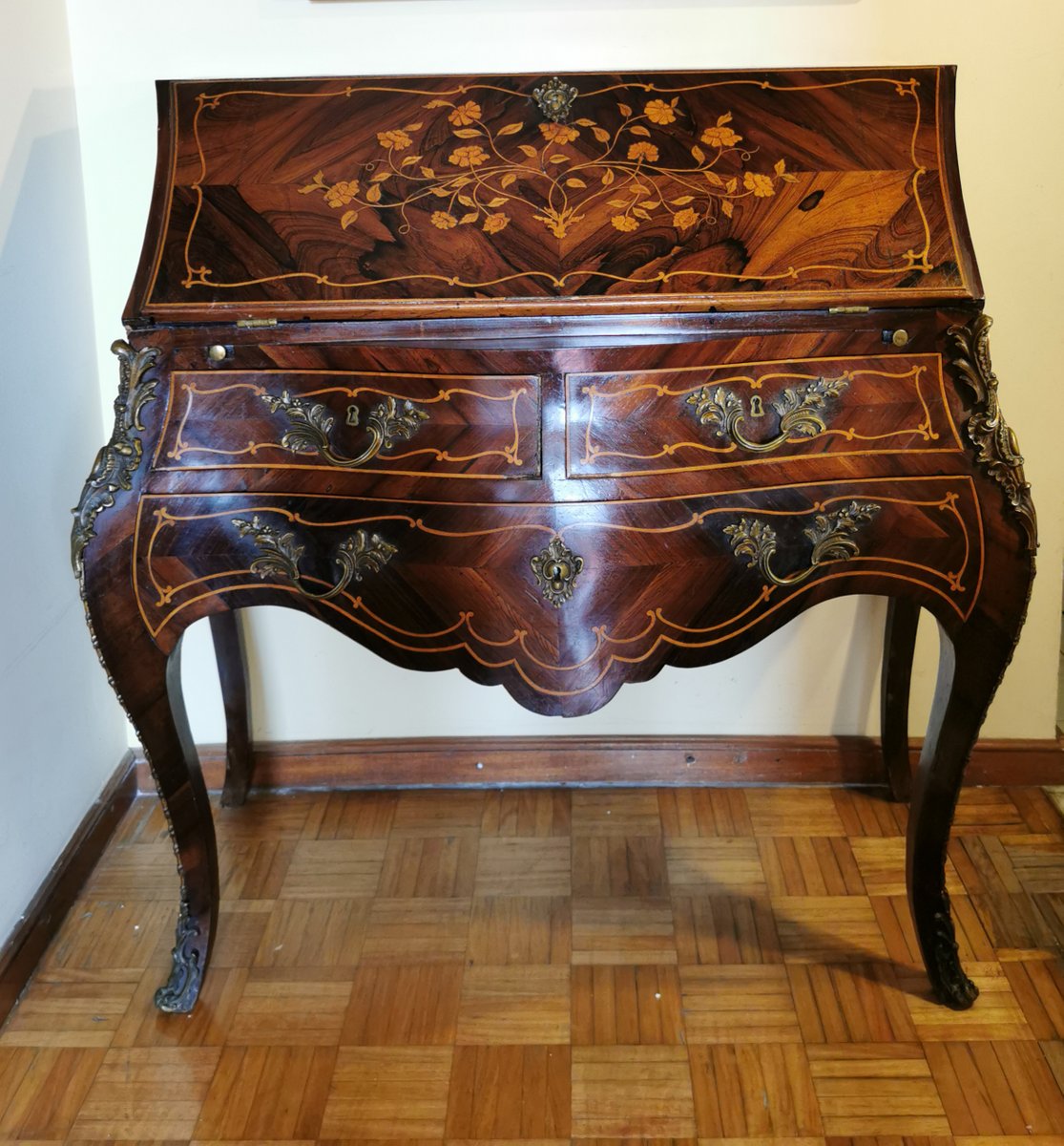 Antique French Writing Desk for sale at Pamono