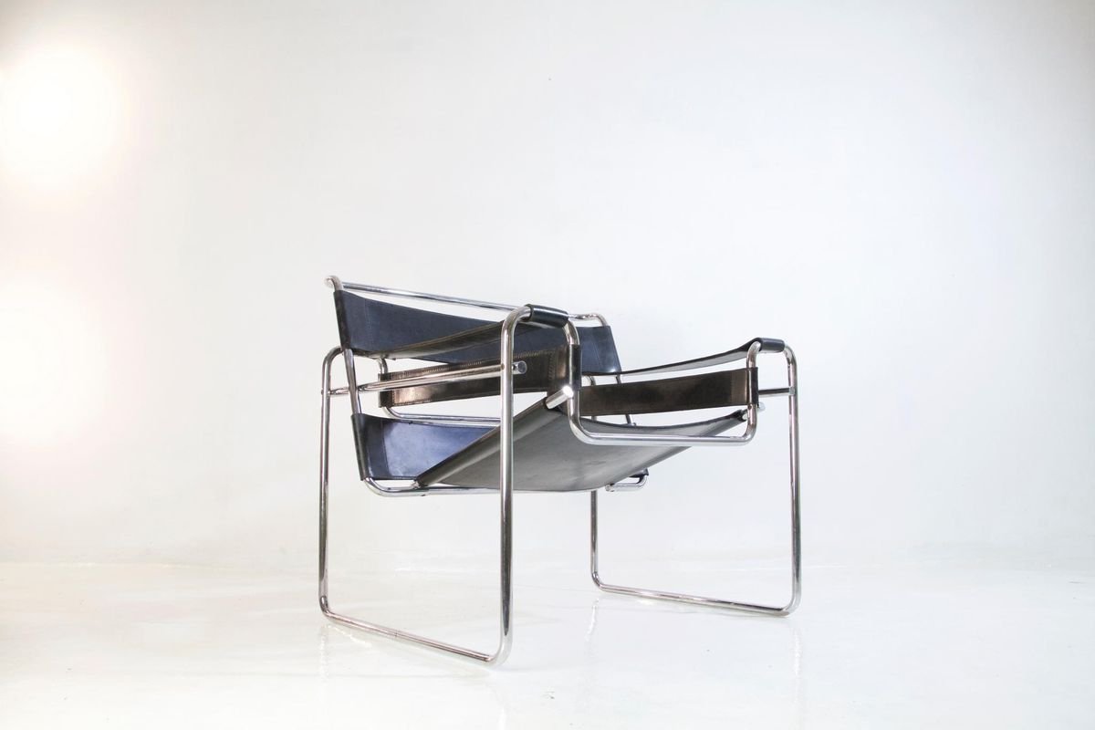 Chaises Wassily Bauhaus par Marcel Breuer pour Knoll International, Set