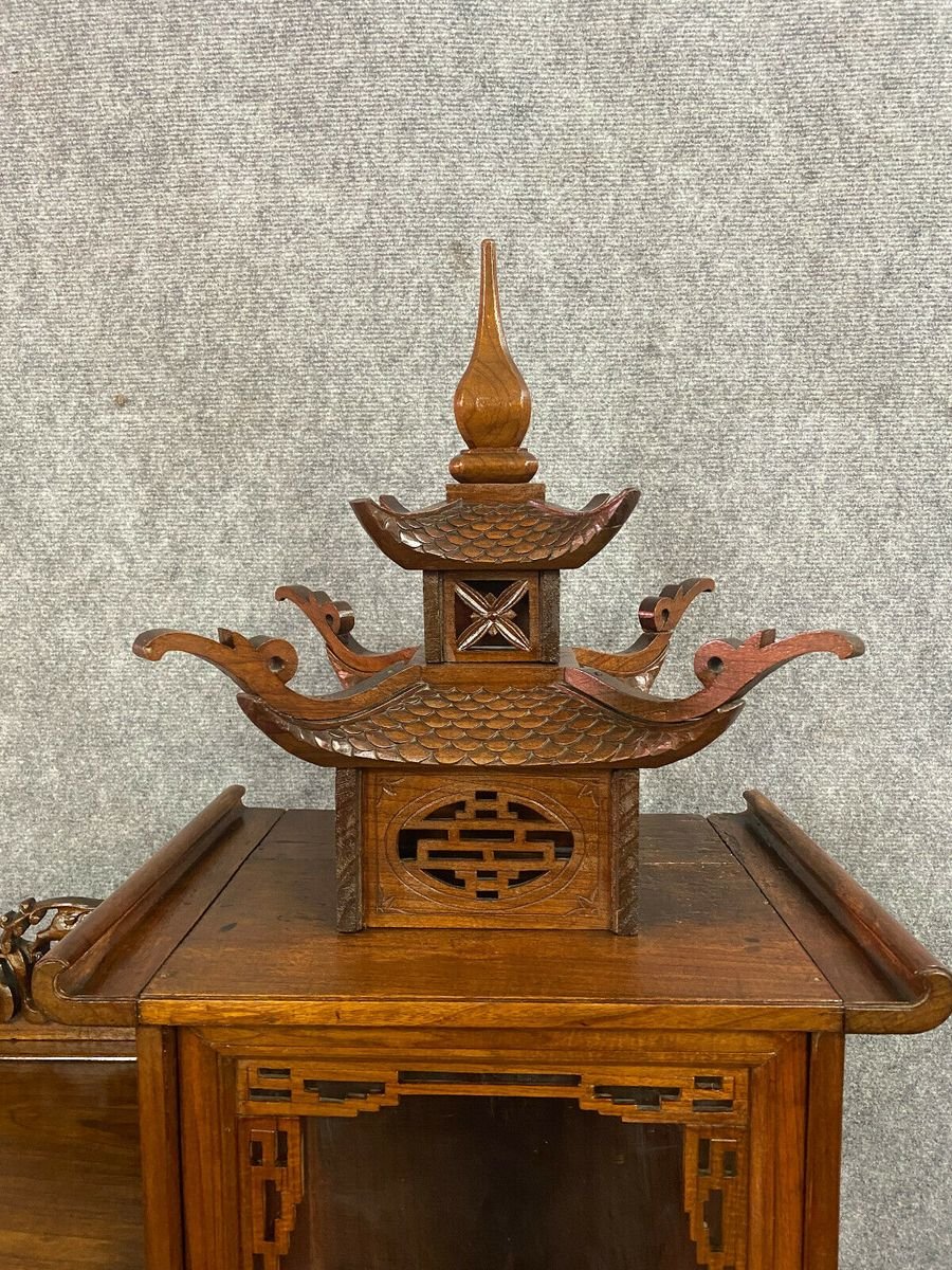 Napoleon III Gabriel Viardot- Pagoda Schrank im japanischen Stil