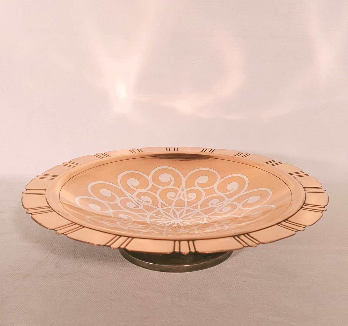 Coupe Art Déco Christofle Paris – Design Luc Lanel Vers 1935