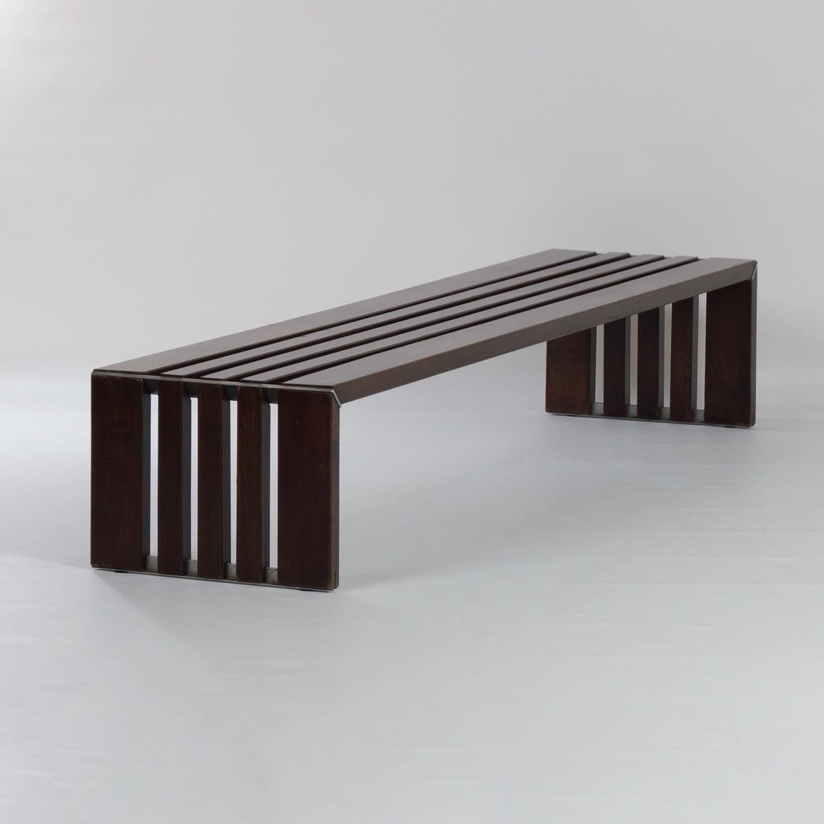 Slat Bench In Ash Wood By Walter Antonis For T Spectrum