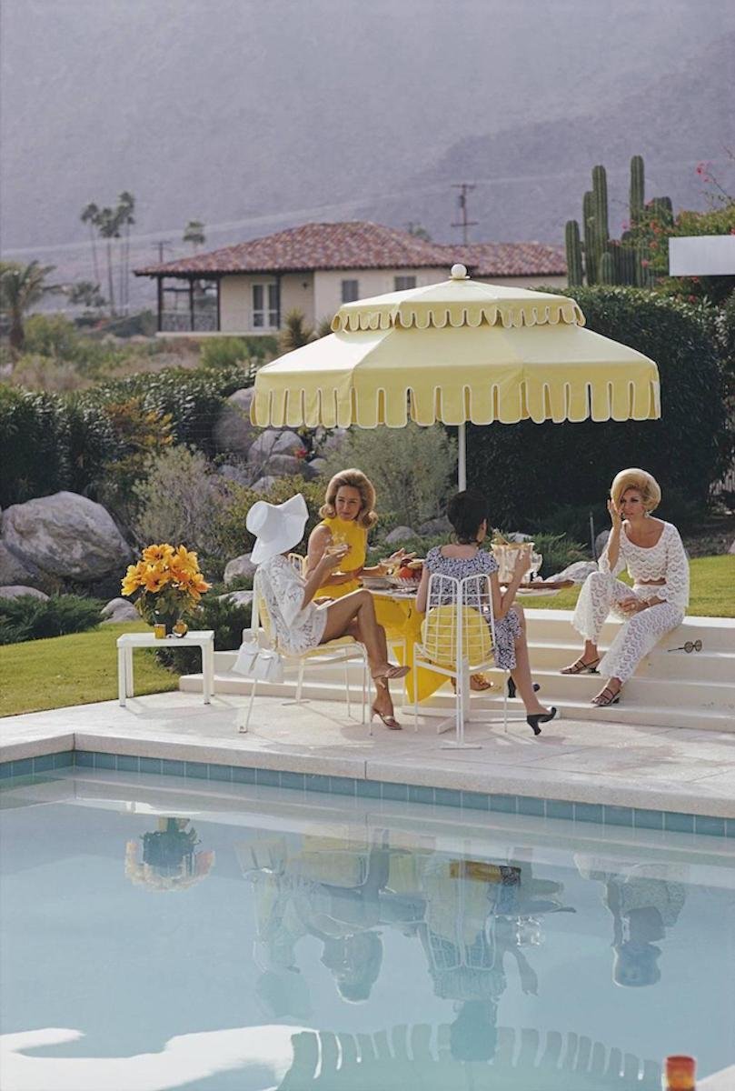 picture Kaufmann House Palm Springs Slim Aarons nelda and friends palm springs slim aarons 20th century kaufmann house