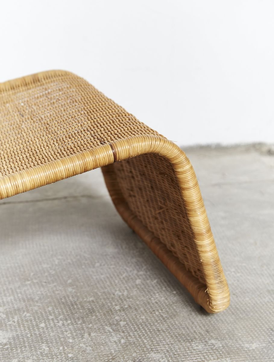 Vintage Rattan Lounge Chair from IKEA for sale at Pamono