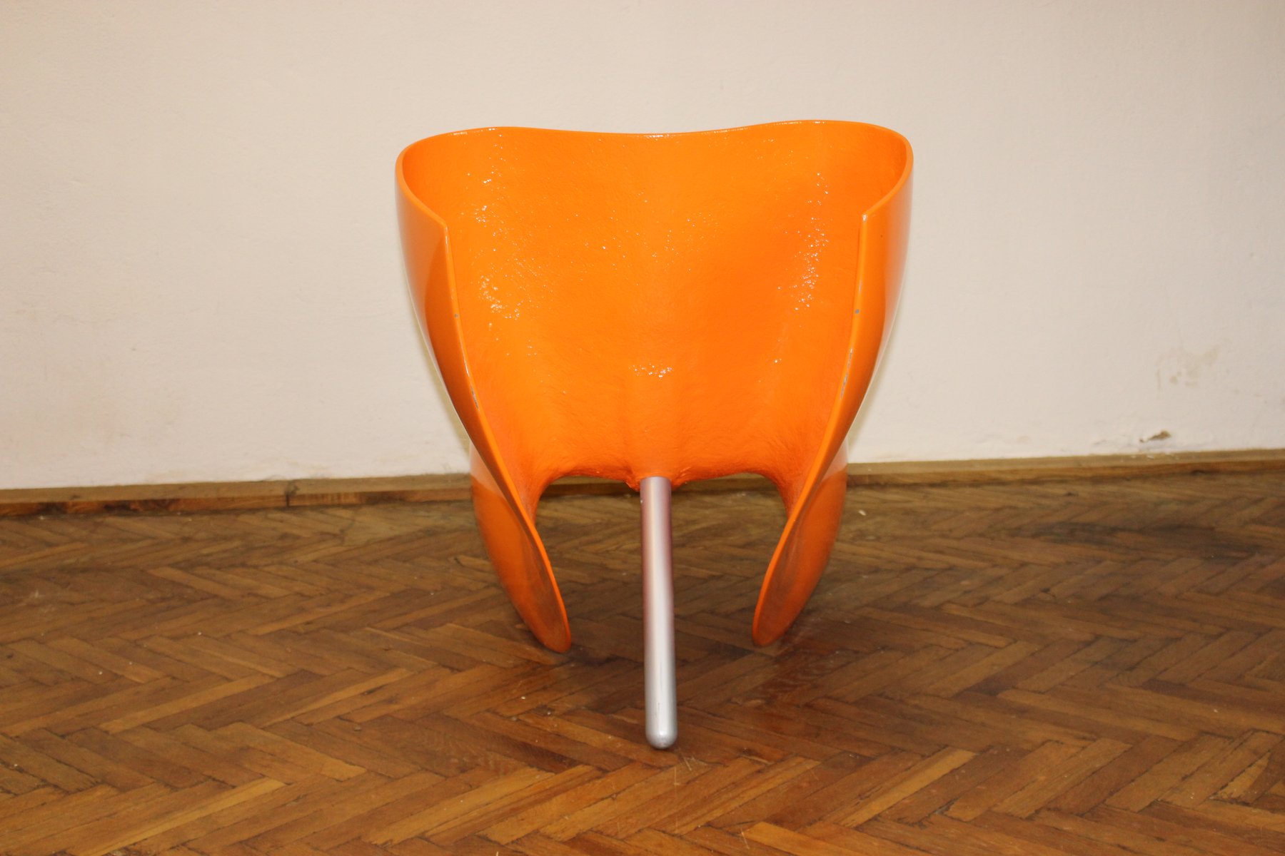 Felt Chair with Fiberglass Shell by Marc Newson for Cappellini for sale at Pamono