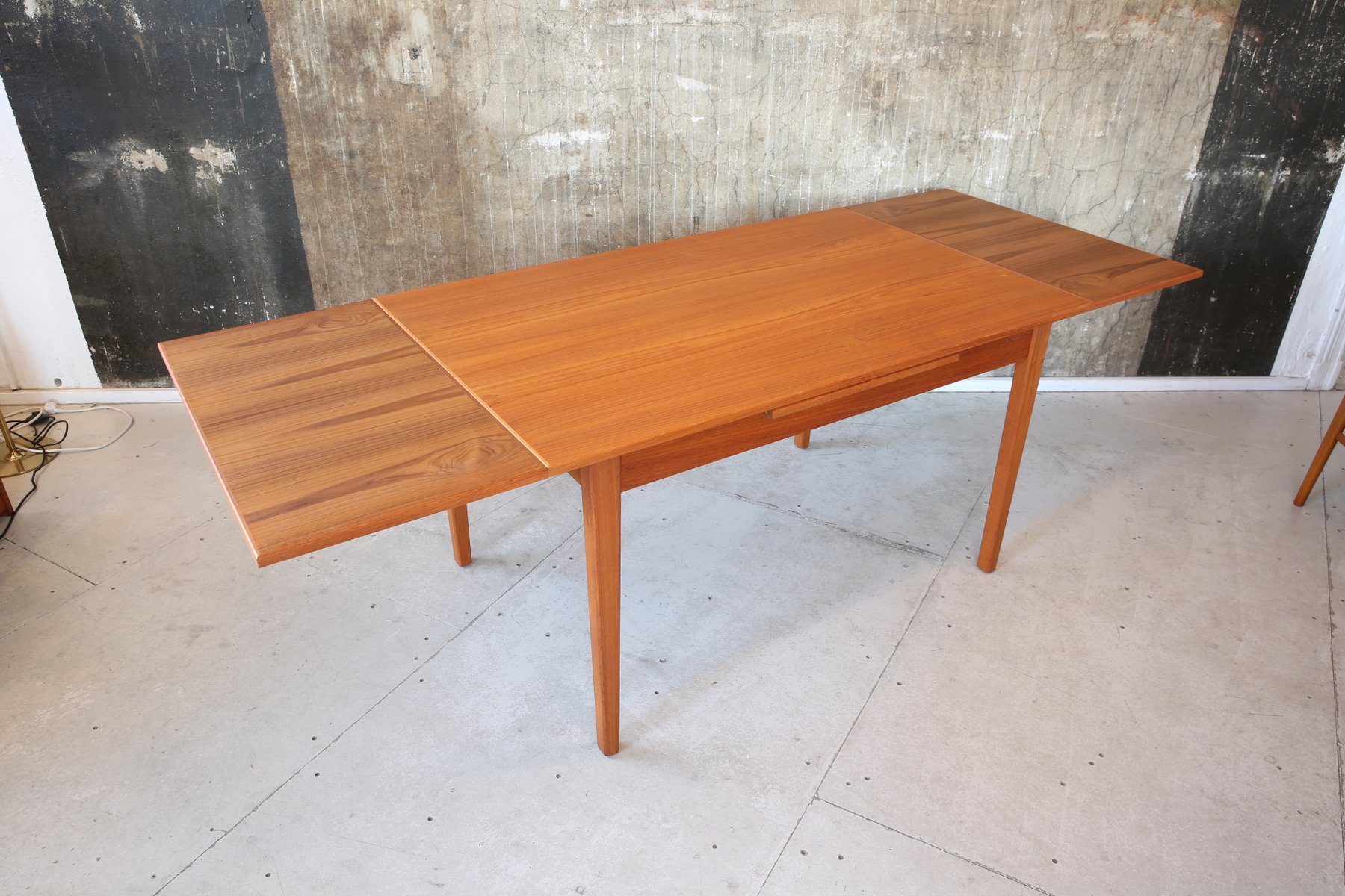 Vintage Extendable Teak Dining Table