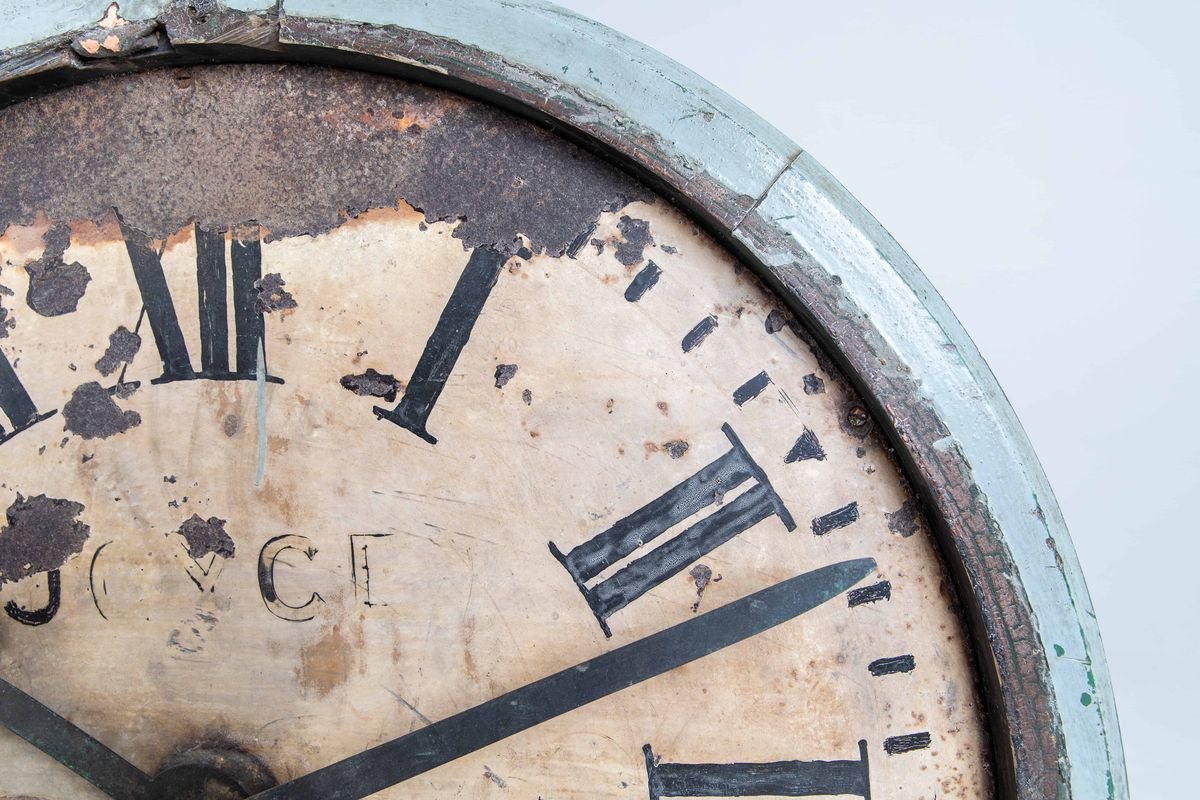 Huge Antique Industrial External Tower Clock from Joyce of Whitchurch