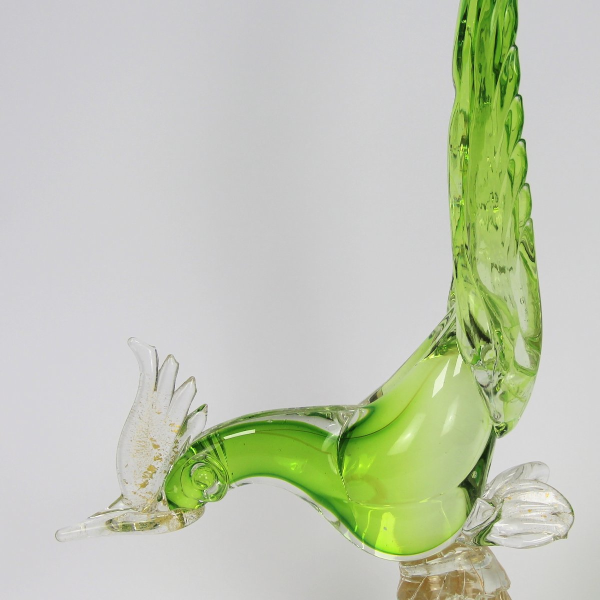 Murano Glass Bird Figure by Paolo Venini for Venini for sale at Pamono