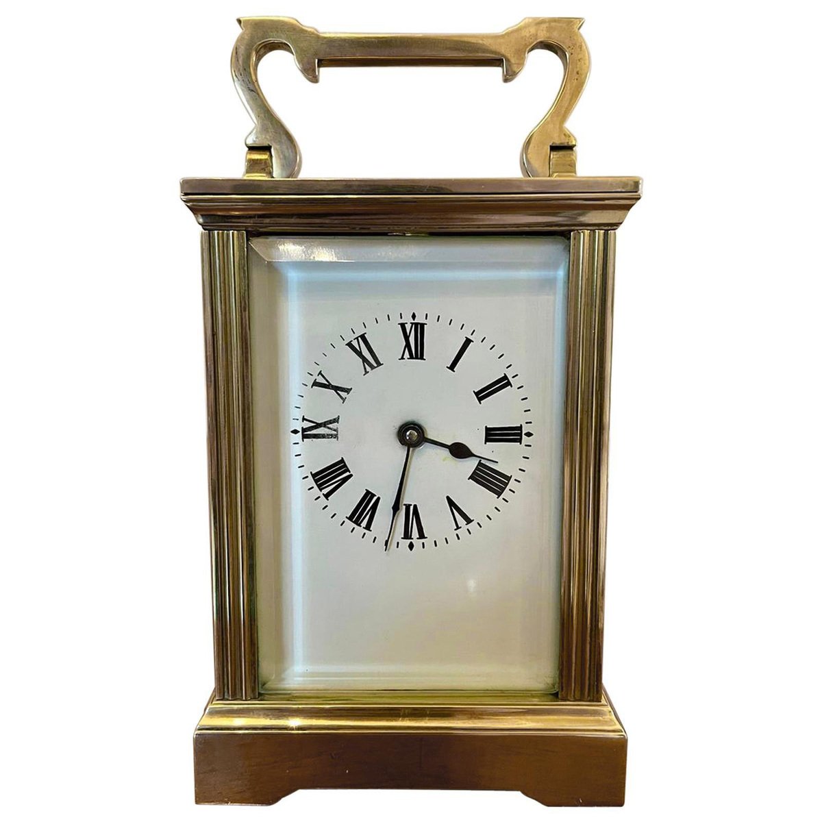 Antique Brass Carriage Clock for sale at Pamono