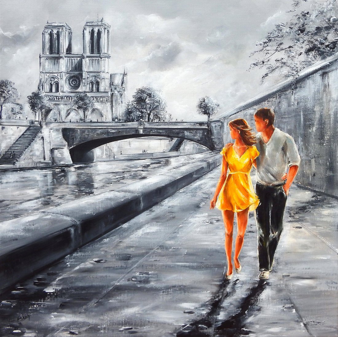 Marie Laure Souq Les Amoureux De Notre Dame 21 For Sale At Pamono