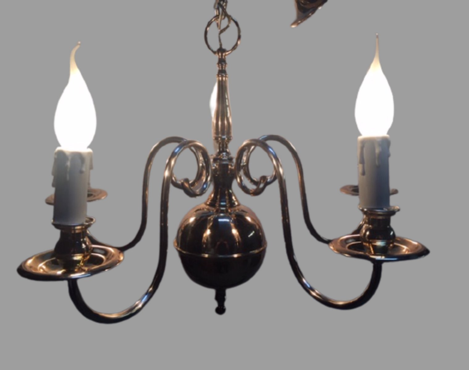Dutch Flemish Style Chandelier for sale at Pamono