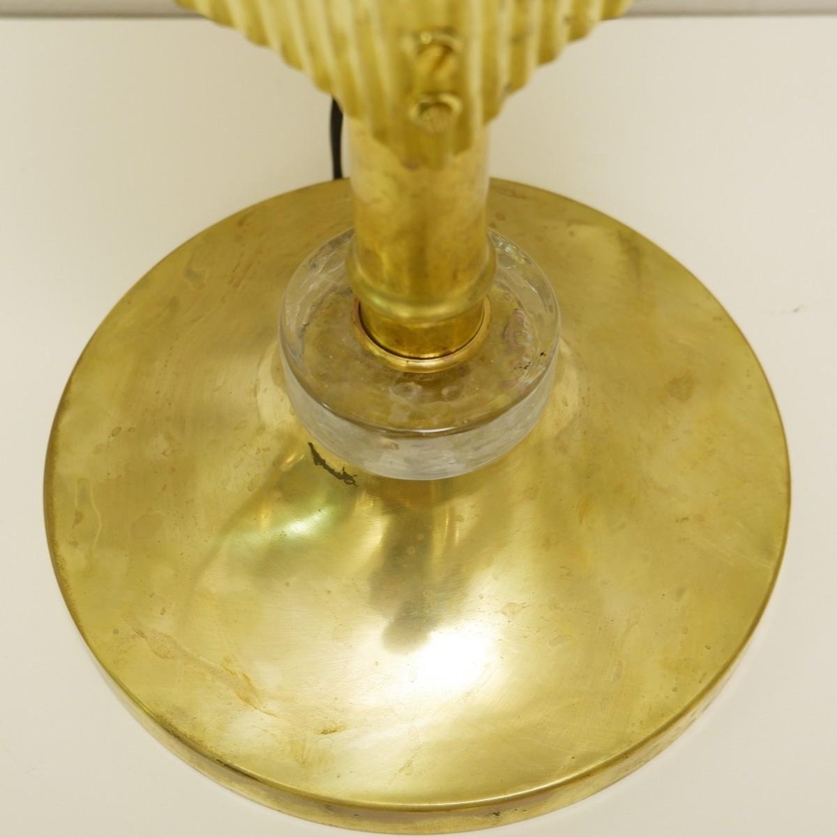 Palm Tree Gold Table Lamps, Set of 2 for sale at Pamono