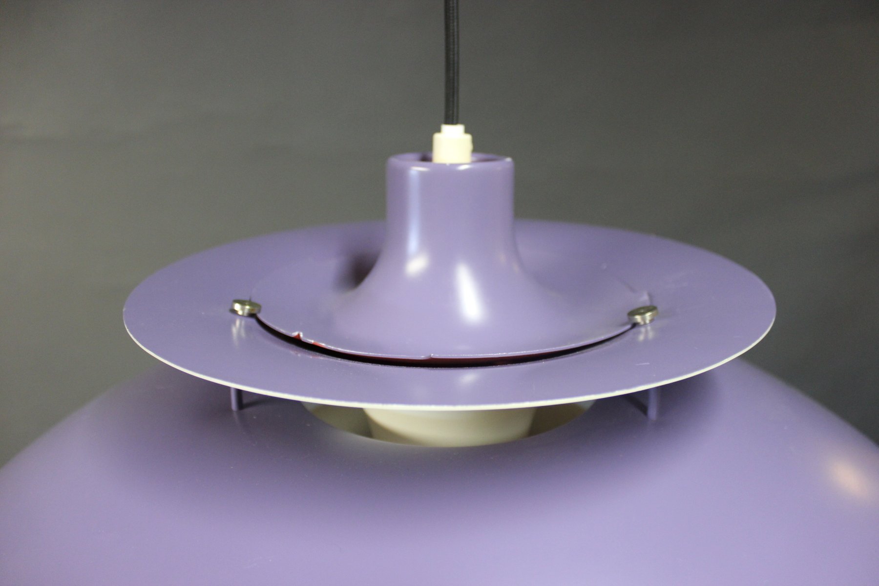 Lampe à Suspension PH5 Violette Par Poul Henningsen Pour Louis Poulsen 1970s En Vente Sur Pamono