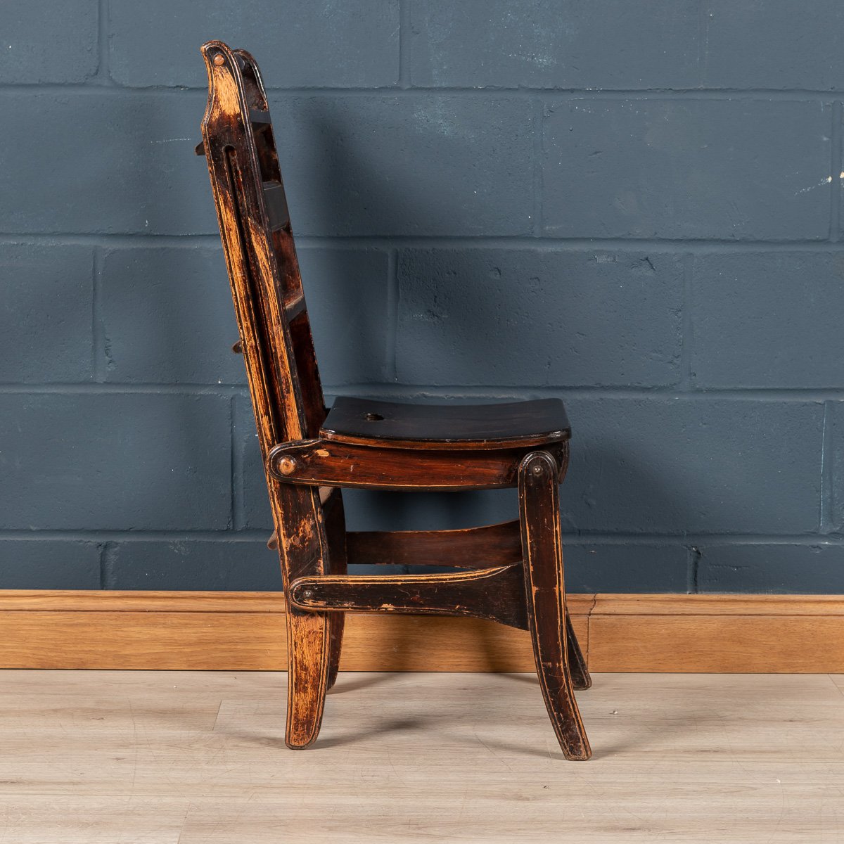 20th Century Metamorphic Oak Library Chair, England, 1900s for sale at ...