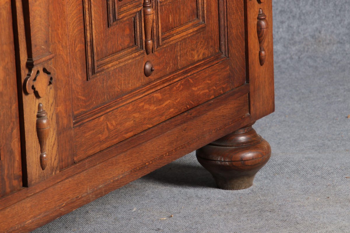 Gründerzeit Schrank mit 4 Türen, 19. Jahrhundert bei Pamono kaufen